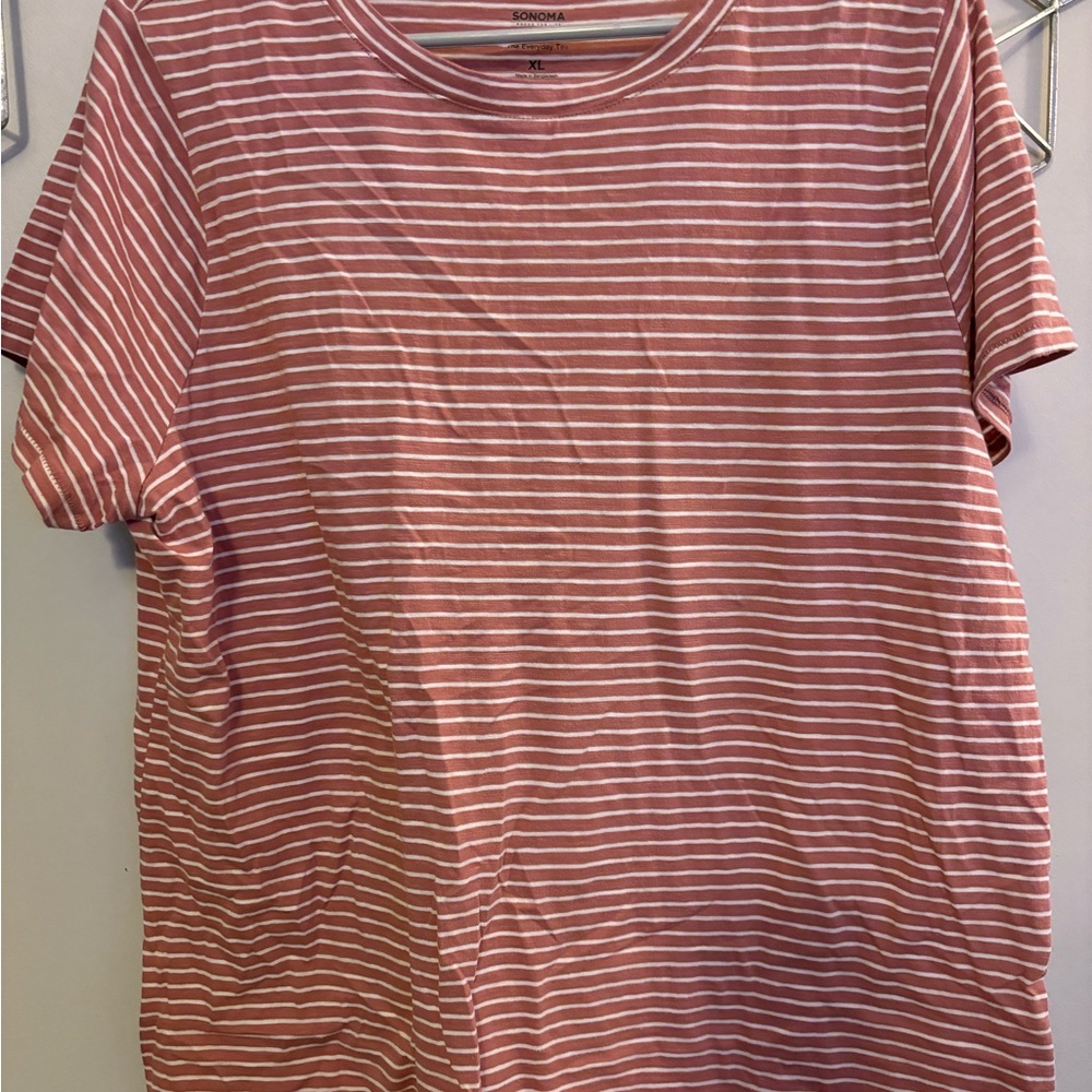 Purple Striped T-Shirt